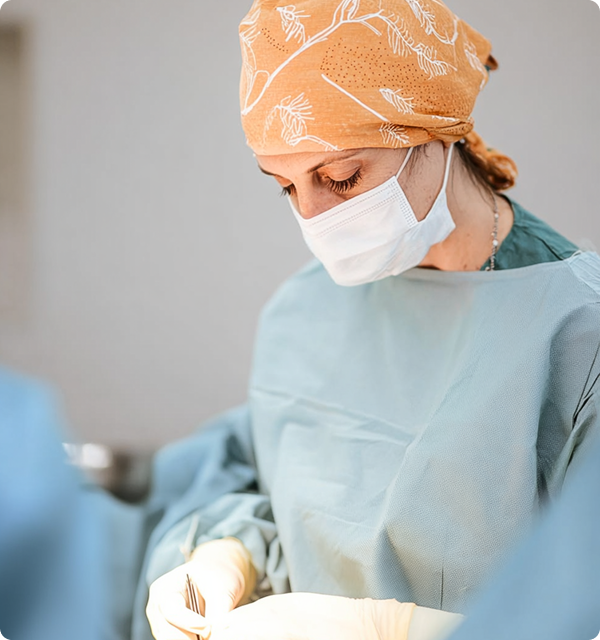 déroulement de l'opération d'augmentation mammaire